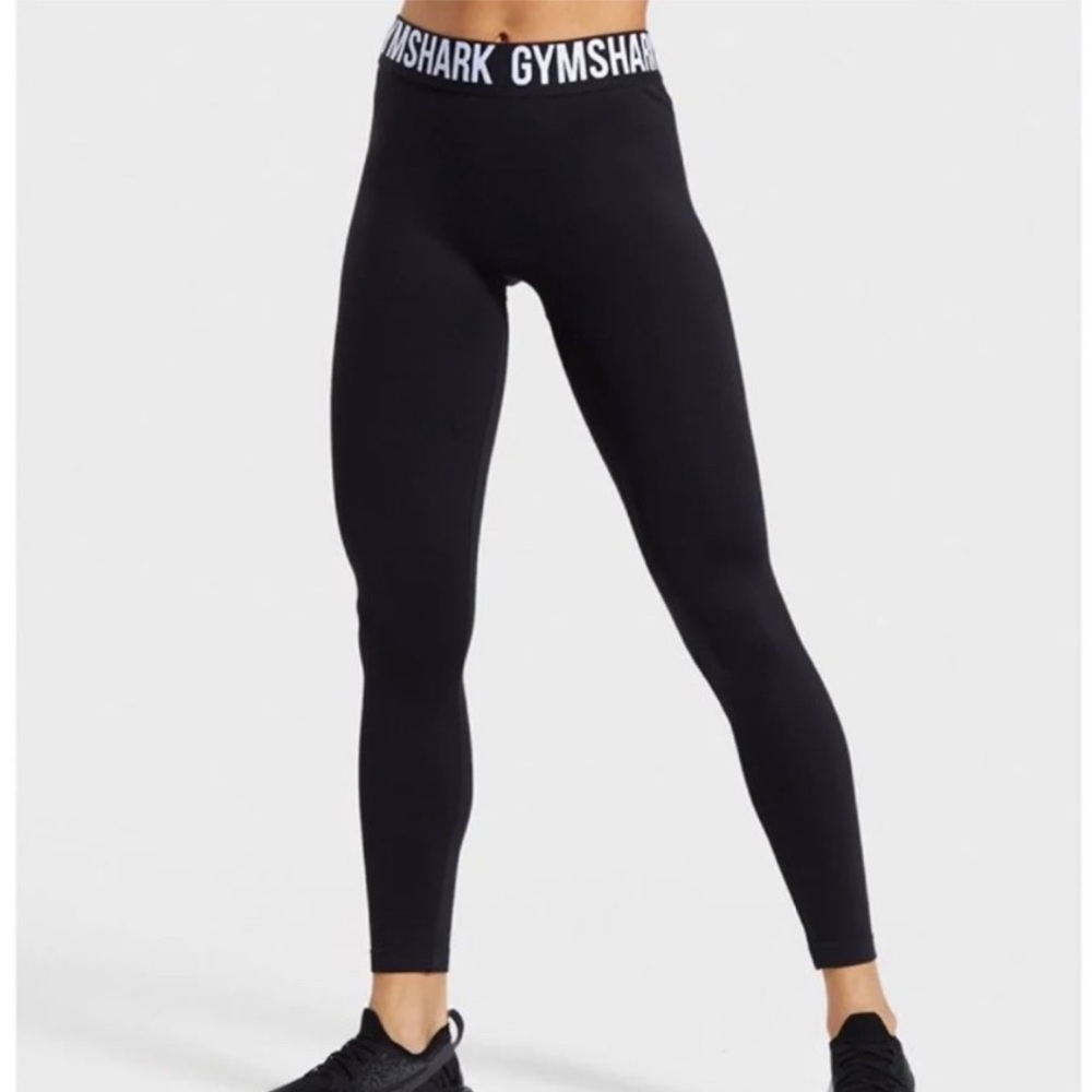 Gymshark Black Logo leggings